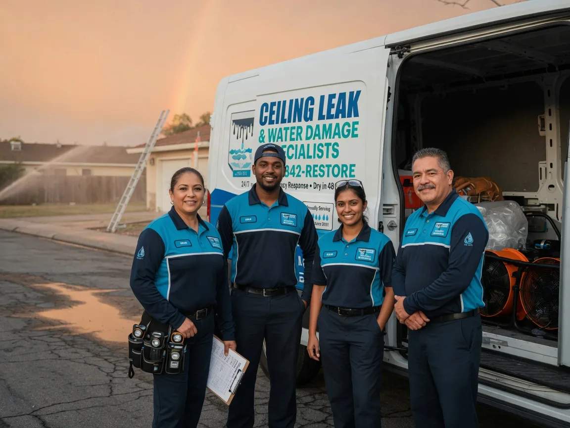 Ceiling Leak Cleanup company in North Henderson, IL